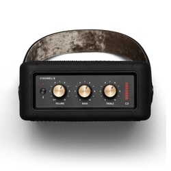 Marshall Stockwell II Bluetooth Speaker, More than 20 Hours of playtime, IPX4 Water Resistant, Bluetooth v5.0, Upto 30 feet Range, Black & Brass 2