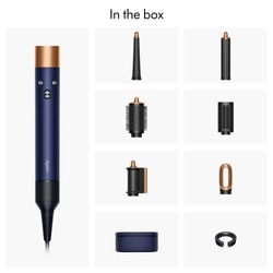 Dyson Airwrap i.d. 6-in-1 Multi-Styler with Styles Without Heat Damage, 7 Styling Settings, 3 Speed & 3 Heat Settings, Cold Shot, Enhanced Coanda Airflow, Versatile Styling (Prussian Blue & Rich Copper) 8