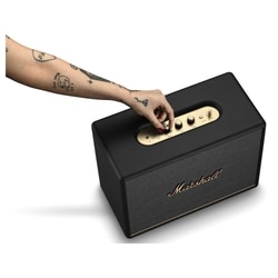 Marshall Woburn III Bluetooth Speaker with Volume Control Knob, Bass-Reflex, Play/Pause Button, HDMI input, RCA Input, Black 5