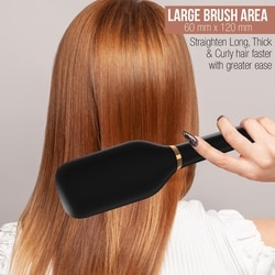 Havells Hair Straightening Brush with Ionic care and keratin infused ceramic coating, 5 heat setting, HS4211 9