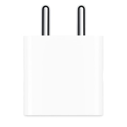 Apple 20 W Adapter, Type-C, Fast & Efficient Charging, Compatible with iPhone 17, iPhone 16, iPhone 15, iPhone 14, iPhone 13, iPhone 12, iPhone 11, iPhone SE (2nd generation) & USB-C enabled devices, White 2