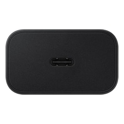 Samsung 25 W Adapter, Type-C, Fast Charging, Zero Standby Power Consumption, GAN Technology, Without Cable, Black 4