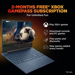 HP Victus 15 15-FB3364AX Gaming Laptop (AMD Ryzen 7 7445HS/12 GB/512 GB SSD/6 GB-NVIDIA GeForce RTX 3050/Windows 11 Home//Full HD), 39.6 cm - 15.6 inch, 9