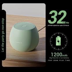 Hammer Drop 5 W Bluetooth Speaker, Green 3