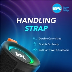 BPL BashMini 10 W Bluetooth Speaker, Black 7