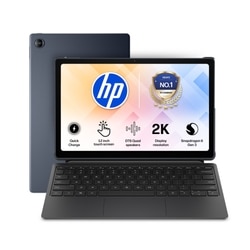 HP OmniPad 12 12-M0005QU Convertible Laptop (Snapdragon SM6475Q/8 GB/128 GB UFC/Qualcomm Adreno GPU/Android 16), 30.38 cm - 12 inch, Denim Blue