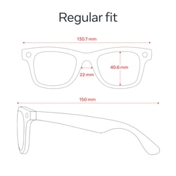 Ray-Ban Meta Wayfarer (Gen 2) - Matte Black, Clear lenses 6