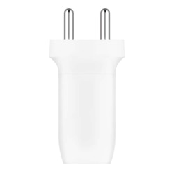 Belkin WCB010ZB2MWH-B7 60 Watts (30 W + 30 W) Dual USB-C PPS Fast Charging Wall Charger/Adapter, White 2