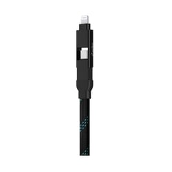 Urbn 65 W 4 in 1 121.92 cm (4 ft) Ultra Fast Power Cable, Black 5