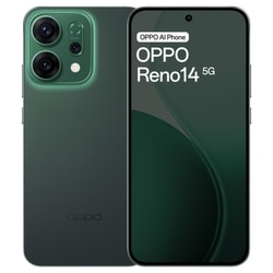Oppo Reno 14 5G 256 GB, 8 GB RAM, Forest Green, Mobile Phone
