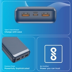 Urbn 20000 mAh 22.5 W Power Bank, Blue, UPR211 7
