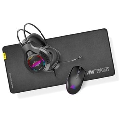 Ant Esports Champions 3-in-1 Gaming Bundle-X with Wired Gaming Headphone with Mouse and Mousepad Combo