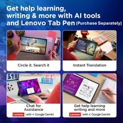 Lenovo Idea Tab 27.94 cm (11 inch) WiFi Tablet, 256 GB, 8 GB RAM, Grey, ZAFR0900IN 5