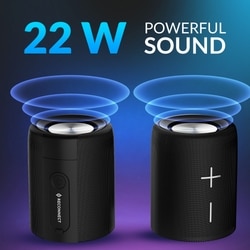 Reconnect Magneto Duo 22 W Bluetooth Speaker, Black 4