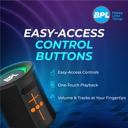 BPL BashMini 10 W Bluetooth Speaker, Black 5