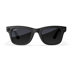 Ray-Ban Meta Wayfarer (Gen 1) with Meta AI, photo and video capture - Matte Black, Polarised Gradient Graphite lenses 3