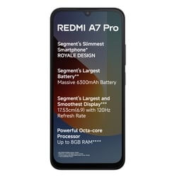 Redmi A7 Pro 4G, 64 GB, 4 GB RAM, Black, Mobile Phone 2