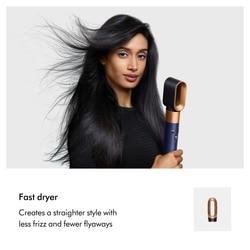 Dyson Airwrap i.d. 6-in-1 Multi-Styler with Styles Without Heat Damage, 7 Styling Settings, 3 Speed & 3 Heat Settings, Cold Shot, Enhanced Coanda Airflow, Versatile Styling (Prussian Blue & Rich Copper) 4