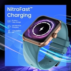 Fastrack New Limitless X2 Smart Watch, 4.85 cm (1.91 inch) UltraVU with Rotating Crown, 60 Hz Refresh Rate, Advanced Chipset, SingleSync BT Calling, 100+ Sports Mode & Smartwatch Faces, IP68 (Black) 4