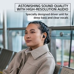 Sony WF1000XM5 TWS Earbuds with Up to 24 Hours Battery Life and Quick Charge, Active Noise Cancellation, Black 3