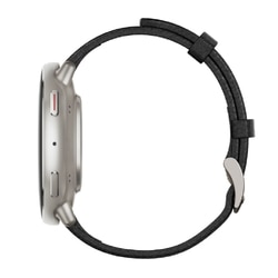 Amazfit Active 2 Premium 44 mm Smart Watch, 10 day Battery, Sapphire Glass Display, Free Silicon Strap, Built in GPS, 5 ATM, iOS & Android, 2000 Nits, 160+ Sports Mode, Black Leather 4