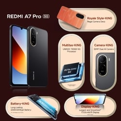 Redmi A7 Pro 5G 64 GB, 4 GB RAM, Black, Mobile Phone 13