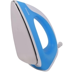 Philips GC090/20 Dry Iron 750 W, Precision Tip, Blue