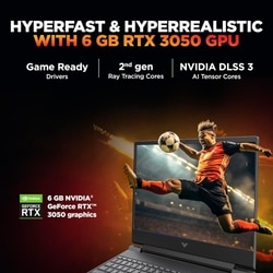 HP Victus 15 15-fa2654TX Gaming Laptop (Intel Core i5-13450HX/16 GB/512 GB SSD/6 GB-NVIDIA GeForce RTX 3050/Windows 11 Home/MS Office Home 2024, 1 year Microsoft 365 Basic/Full HD), 39.6 cm - 15.6 inch, Performance Blue, Chrome Logo 4