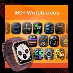 Fastrack New Limitless X2 Smart Watch, 4.85 cm (1.91 inch) UltraVU with Rotating Crown, 60 Hz Refresh Rate, Advanced Chipset, SingleSync BT Calling, 100+ Sports Mode & Smartwatch Faces, IP68 (Black) 7