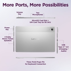 Lenovo Idea Tab Plus 30.73 cm (12.1 inch) WiFi Tablet with Pen, 256 GB, 12 GB RAM, Cloud Grey, ZAG70923IN 7