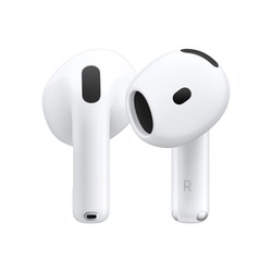 Apple AirPods 4,Advanced Voice Isolation,Seamless Hey Siri Activation,Up to 5 Hours of Listening Time Per Charge,Dust,Sweat,Water Resistant True Wireless Earbuds