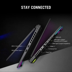 Asus ROG Strix G16 G614PH-RV073WS Gaming Laptop (AMD Ryzen 9 8940HX Processor/16 GB/1 TB SSD /8 GB GDDR7-NVIDIA GeForce GPU/Win 11/MSOffice Home 2024/Full HD), 40.6 cm - 16 inch, Eclipse Gray 8