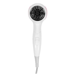 BPL Hair Dryer 1200 W, Ionic, 3 Heat Settings, Overheat Protection, Detachable Concentrator, Foldable, White & Pink, 2 years warranty, BHDFI00312 4