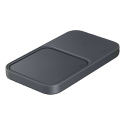 Samsung 15 Watts Fast Charging Support Wireless Mobile Phone Charger, LED Lights, Built-in Cooling System, Simultaneously Power Up Two Device, Dark Gray 3