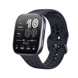 Amazfit Bip 6 Smart Watch 46 mm, 14 Day Battery, 5 cm (1.97 inch) AMOLED Display, 5 ATM Water-Resistance, GPS & Free Maps, AI, Bluetooth Call & Text, Health, Fitness & Sleep Tracker, 140+ Workout Modes, Black