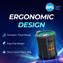 BPL BashMini 10 W Bluetooth Speaker, Black 6