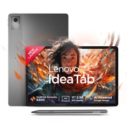 Lenovo Idea Tab 27.94 cm (11 inch) WiFi Tablet with Pen, 256 GB, 8 GB RAM, Grey, ZAFR0897IN