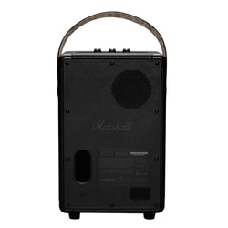 Marshall Tufton Bluetooth Speaker with 20+ Hours of Portable Playtime, Bluetooth v5.0, IPX2 Water Resistant, Multi-host Functionality, Multi-directional Sound, Quick Charge, Black and Brass 2