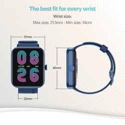 Noise ColorFit Elevate Smartwatch, Jet Black 8