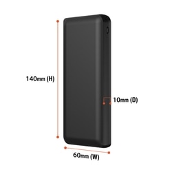 Reconnect Zap Neo 12 W 10000 mAh PowerBank, Black, RAPBB1019 5