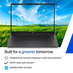 HP OmniBook 3 Laptop, AMD Ryzen 3 30, 8GB LPDDR5 RAM, 512GB SSD, AMD Radeon 610M Graphics, 14 inch (35.56 cm) FHD Anti-Glare 300nits, Backlit Keyboard, Windows 11 Home, MS Office 2024, Mica Silver, 14-HY0034AU 11