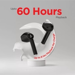 boAt Airdopes 138 with 60 HRS Playback, ASAP Charge, 13 mm Drivers & IPX4 Rating (Active Black) 3