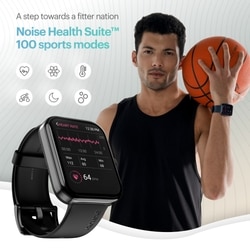 Noise ColorFit Elevate Smartwatch, Jet Black 5