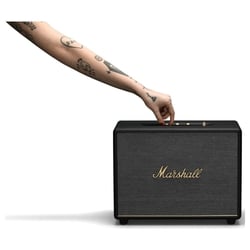 Marshall Woburn III Bluetooth Speaker with Volume Control Knob, Bass-Reflex, Play/Pause Button, HDMI input, RCA Input, Black 2