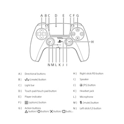 Sony PS5 DualSense Wireless Controller, Grey Camo 5