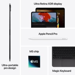 Apple iPad Pro M5 27.94 cm (11 inch) WiFi Tablet with Standard Glass, 512 GB, Silver (2025), MDWN4HN/A 8