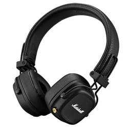 Marshall Major IV Wireless Bluetooth Headphone, More than 80 hrs of playtime, 40 mm Dynamic Driver, Multi-Directional Control Knob, Custom-tuned Dynamic Driver, Wireless charging, Black 3