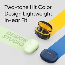 Realme Buds T110 with AI ENC for calls, upto 38 hours of Playback and Fast Charging Bluetooth Headset (Punk Black, True Wireless) 6