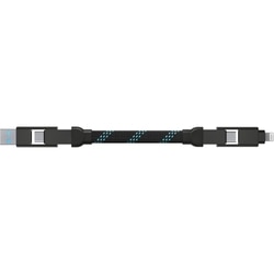 Urbn 65 W 4 in 1 121.92 cm (4 ft) Ultra Fast Power Cable, Black 4