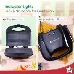 Wonderchef Prato Plus Sandwich Maker Grill 6